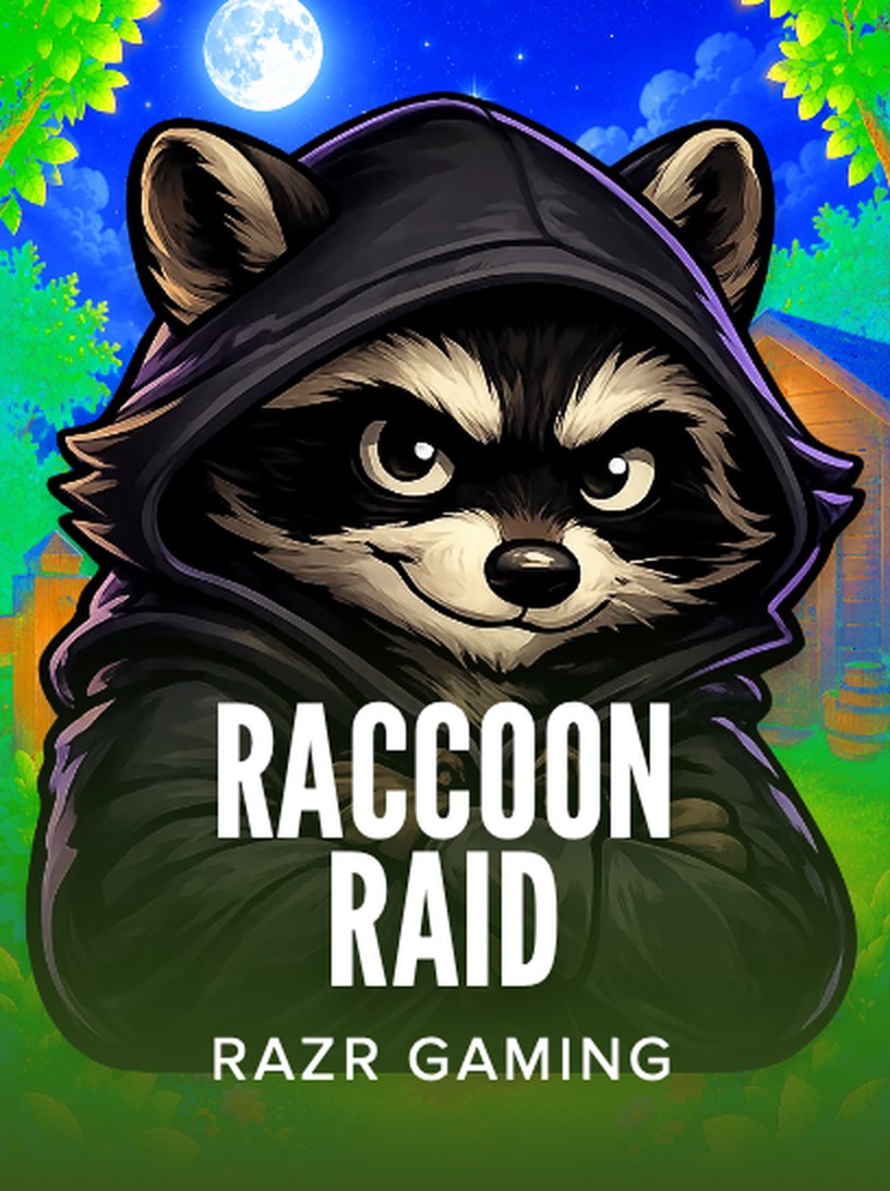 Raccoon Raid slot game artwork